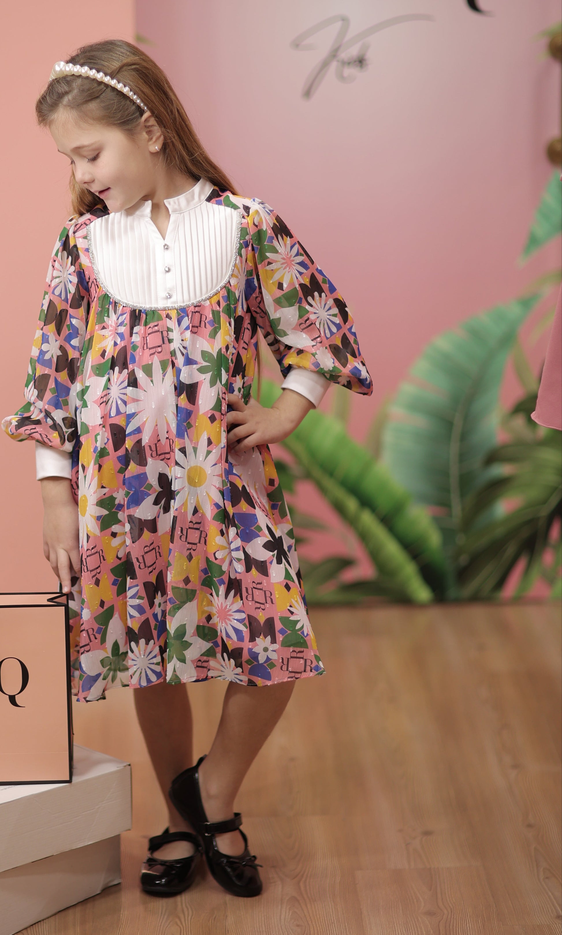 Floral Vogue Dress